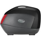 V 35N pár bočních kufrů GIVI (levý+pravý) boční víka černá matná (Monokey pro PLX)