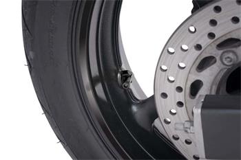 Valves for tubeless wheels čierna D 8,3mm