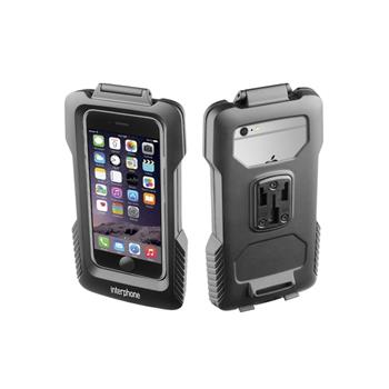 Vodeodolné púzdro Interphone pre Apple iPhone 6, úchyt na riadidlá, cierne