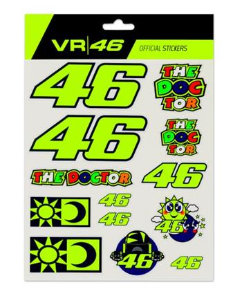 VR46 samolepky 2020
