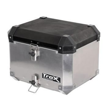 Vrchný kufor z hliníkovo-horčíkovej zliatiny, 38 litrov, strieborný TRAX SW ALK 00.165.150/S