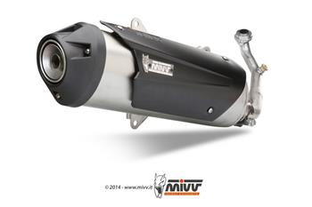 Výfuk kompletný 1x1 nerez catalysed muffler