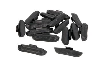 Vyvažovací závaží zinek, potažené, pro ocelové ráfky typ STANDARD CERNÉ 35g