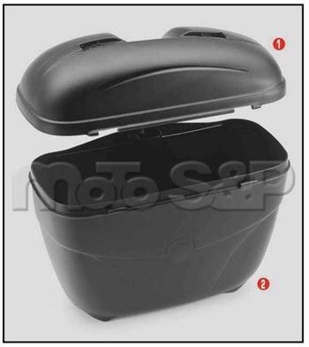 Z 21CNDXM horní víko kufru GIVI E 21 Cruiser, pravé