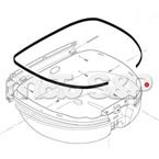 Z 55FNM spodní víko kufru E 55 Maxia, černé