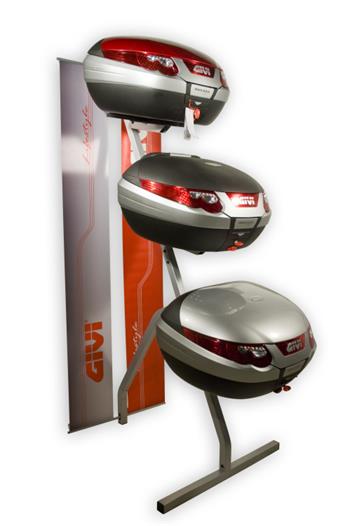 Z 6036 výstavní stojan GIVI (pro 3 kufry řady Monokey)