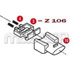 Z 645R tlačítko kufru E260/E350/E450/V46 (kufr k nosiči) - pozice 10