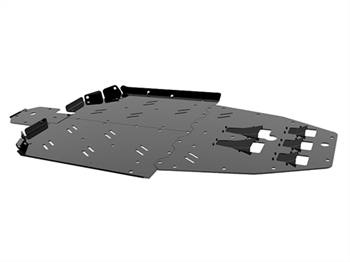Z10 TURBO Kryt střední části podvozku CFMOTO (plast)