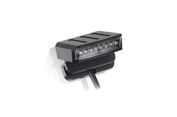 Zadný brzdové svetlo FURK (40 x 40 mm) clear lens with license light