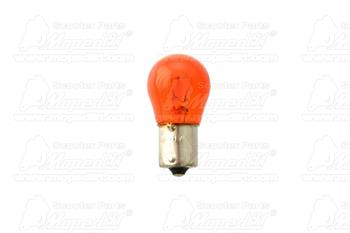 Žiarovka 6V 21W BA15s oranžový SIMSON S 50 / S 51 / S 53 / S 70 / ROLLER SR 50 / MZ TS 250 (090544) Nemecká výrobca kvalita MZA