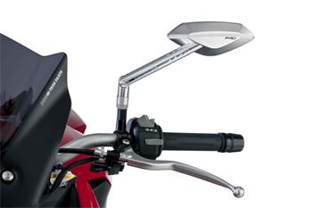 Zpätné zrkadlo HI-TECH II anodized aluminium ľavý