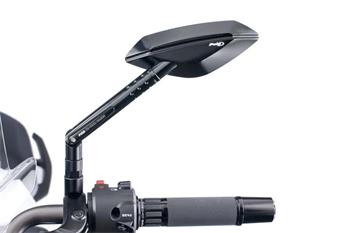 Zpätné zrkadlo HI-TECH II čierna vpravo (vrátane sady adaptérov)