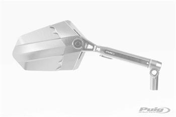 Zpätné zrkadlo Xplorer elexovaný hliník/čierny right (including adapter)