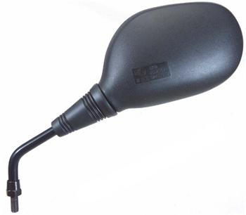 ZRKADLO SPATNÉ ČIERNE-SCOOTER Pravá