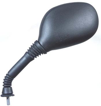 ZRKADLO SPATNÉ ČIERNE-SCOOTER Pravá