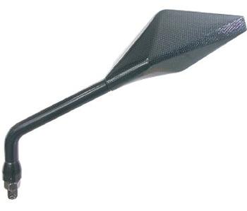 Zrkadlo spatne prave cierne FAR